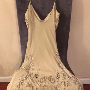 XScape Sequin Dress Evening Dress Size 10 Light